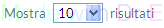 8. Risultati per pagina